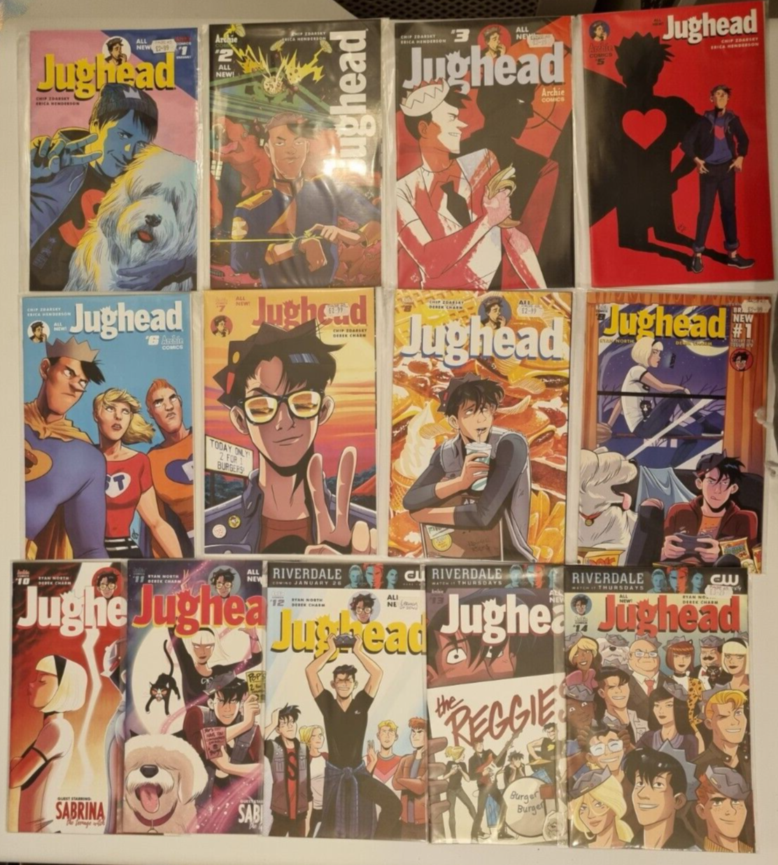 Jughead Comics 2015 Issues 1 to 3 5 to 15 Chip Zdarsky Erica Henderson Riverdale