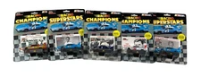 Racing Champions NASCAR Stock Car Petty Plymouth Superbirds Set~1991 Sealed 1:64