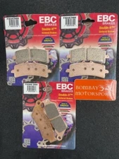 EBC HH front & rear brake pads set combo kit - 2011-2016 Ducati Diavel