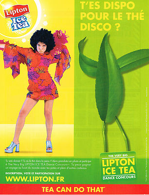 REKLAME WERBUNG 104 2006 LIPTON ICE TEA Getränk