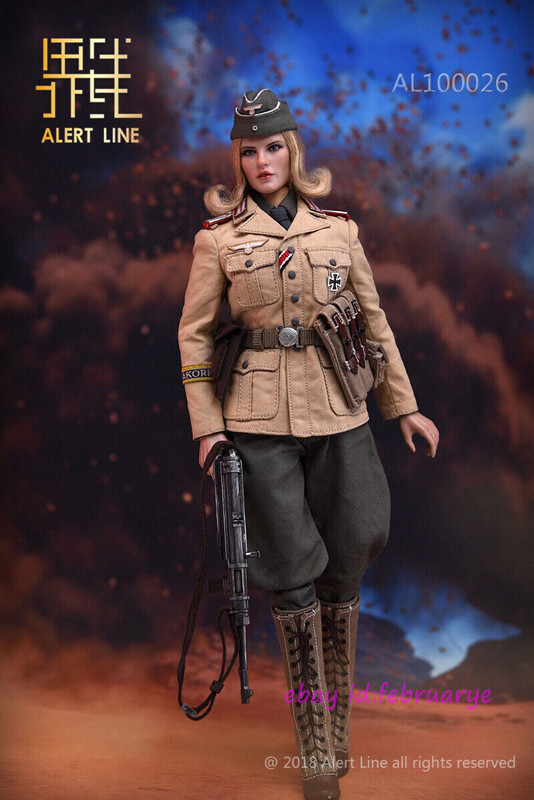 Alert Line AL100026 北アフリカ女性役員 1/6 フィギュア Alert Line 1/6 Al100026 North African Female Officer Afrika Action