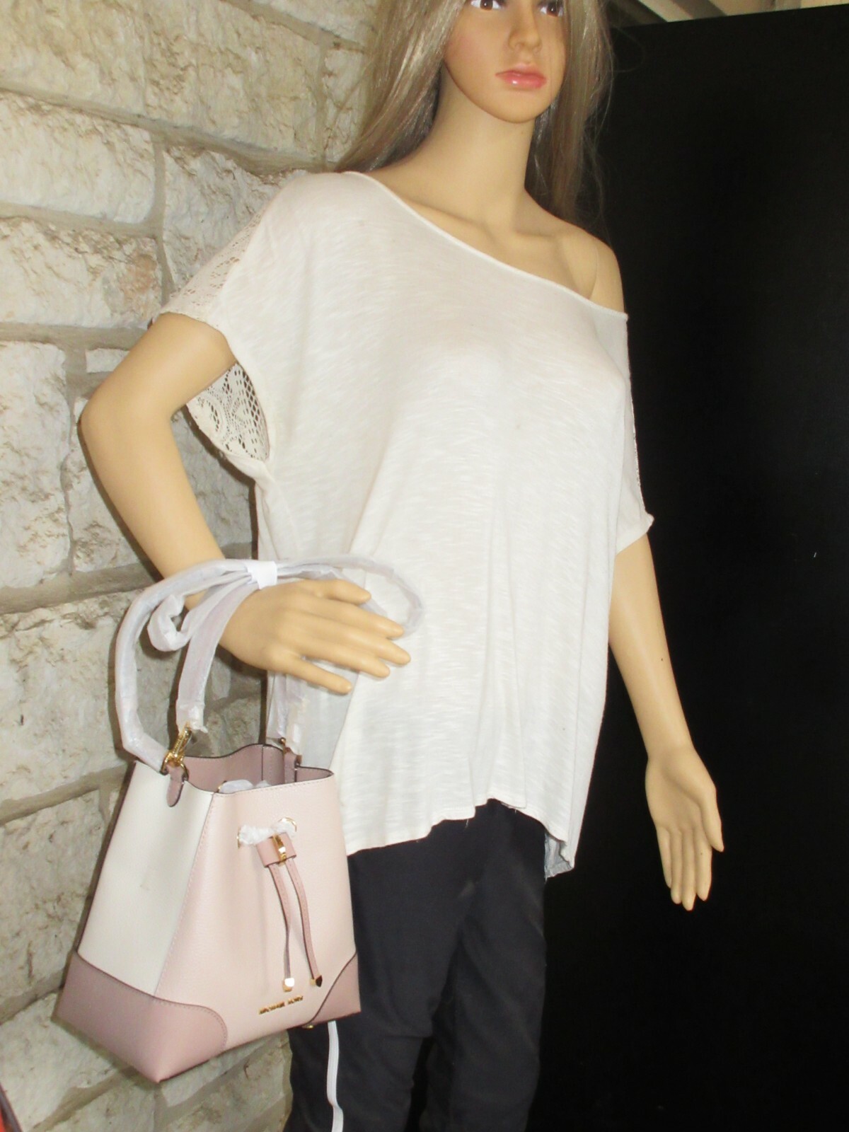 Michael Kors Mercer Gallery Bucket Bag XS SM Med Logo Multi Solid OPT. Retail image 10