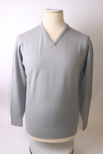 Glenbrae Mens V-Neck Merino Lambswool 