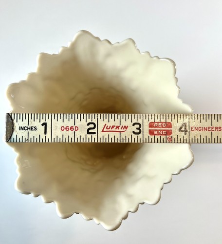 Lenox USA Vintage Woodland Collection 8.5" Ivory Bone China Flower Vase EUC - Picture 2 of 17
