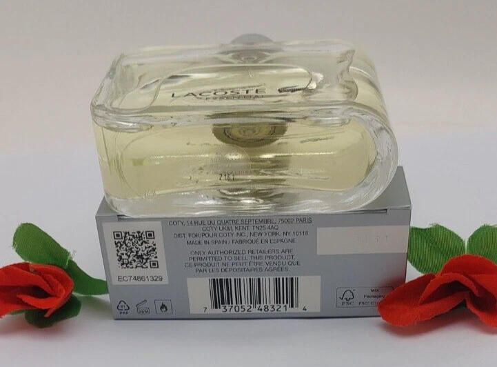 LACOSTE ESSENTIAL EAU DE TOILETTE 4.2 EMBALAJE NUEVO Foto 2 de 3
