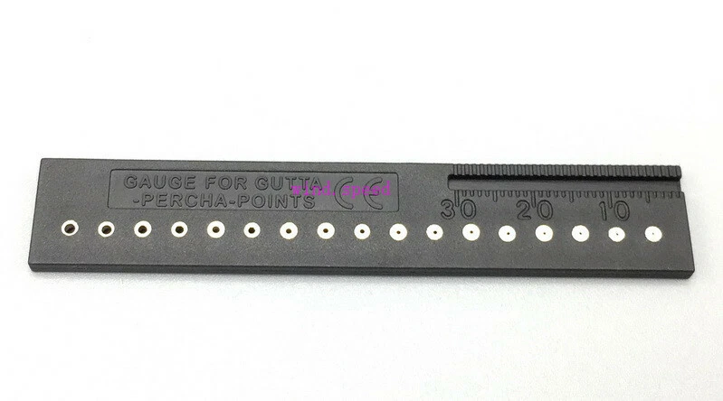 Dental Endodontic Measure Scale Gauge for Gutta Percha Points Measuring Ruler bk - Image 3 of 4