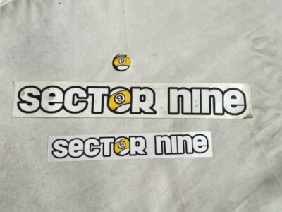 NEW SECTOR 9 VINTAGE SKATEBOARD STICKER