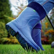 Ladies Ultra lightweight EVA Woman Rain Boot Wellies Thermal Farming Wellingtons