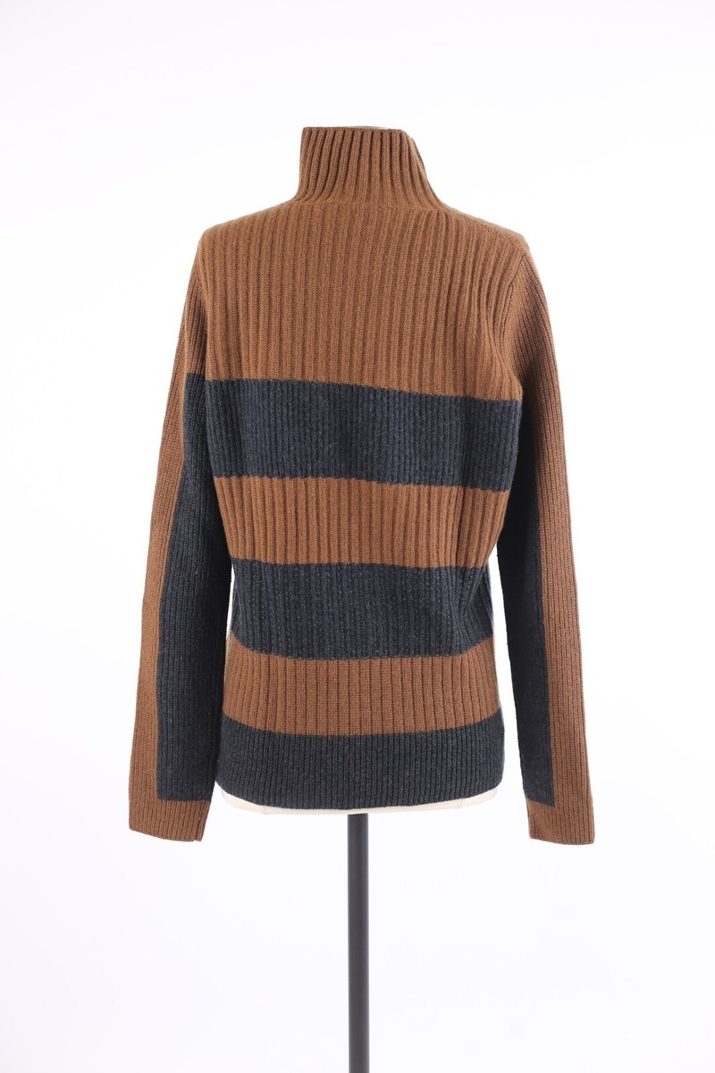 $3,450 Loro Piana Baby Cashmere Thick Knitted 1/2 Turtleneck