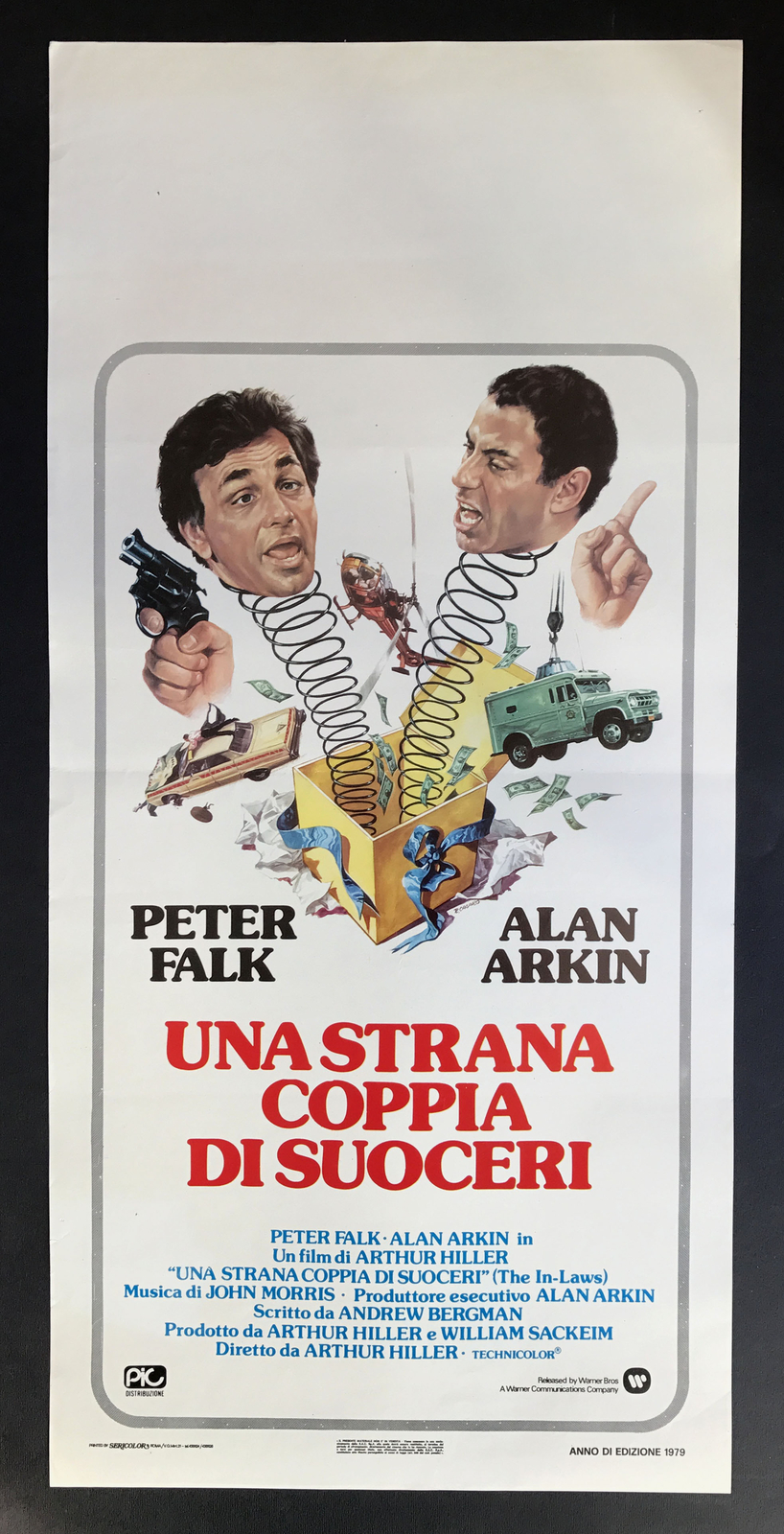 Locandina originale film Una strana coppia di suoceri (1979) - Regia di Arthur Hiller