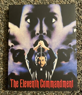 OOP The Eleventh Commandment Blu-ray (Vinegar Syndrome) WITH Slipcover