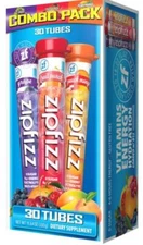 Zipfizz Energy Drink Mix, Electrolyte Hydration Powder with B12 and Multi Vitami