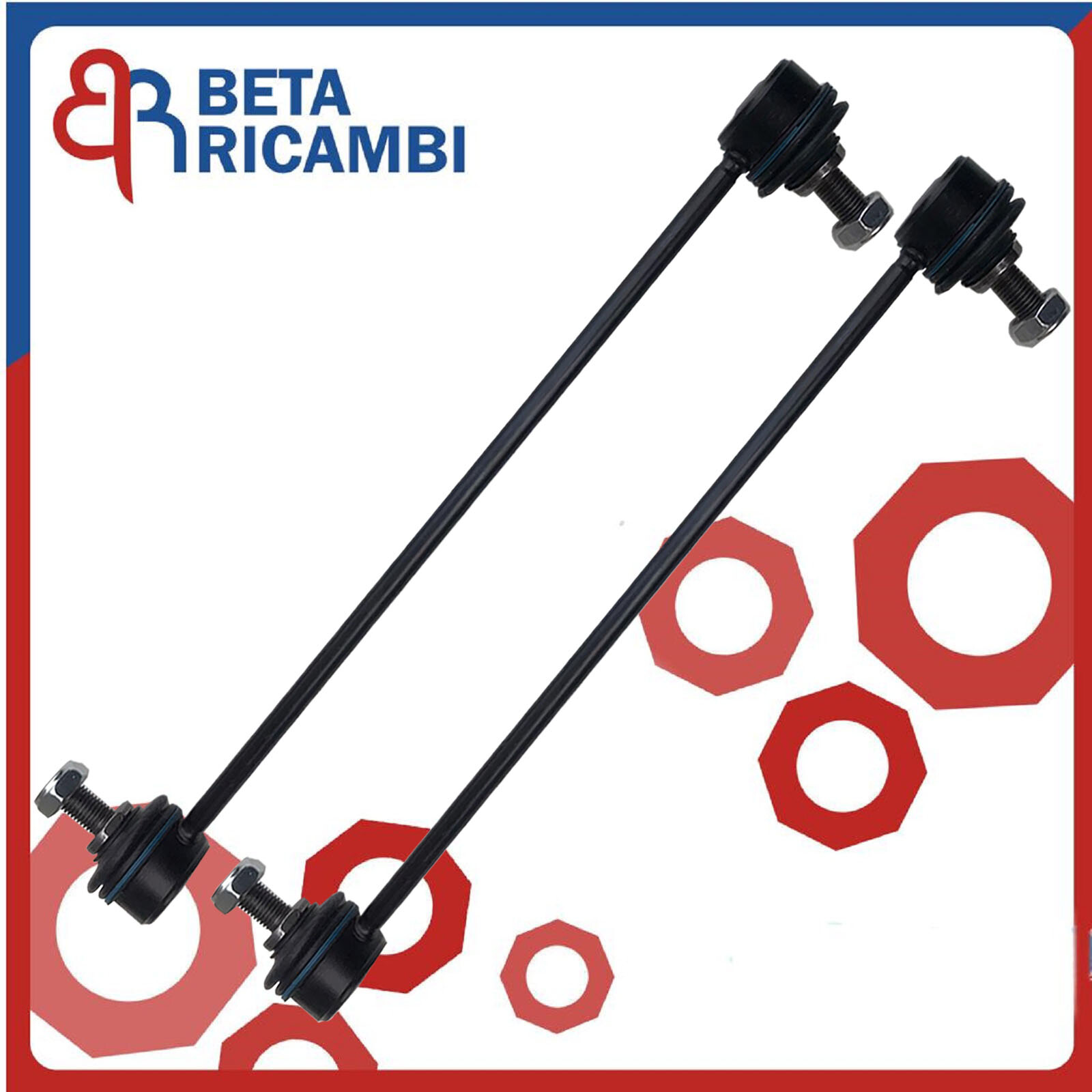 Biellette Tiranti Barra Stabilizzatrice Fiat Bravo Delta Stilo Anteriori 2 Pz - Miniatura 4