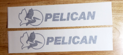 #ad #ad Pelican Products Decals Stickers Gloss black Shot Show Equipment Case Fast USA $11.87