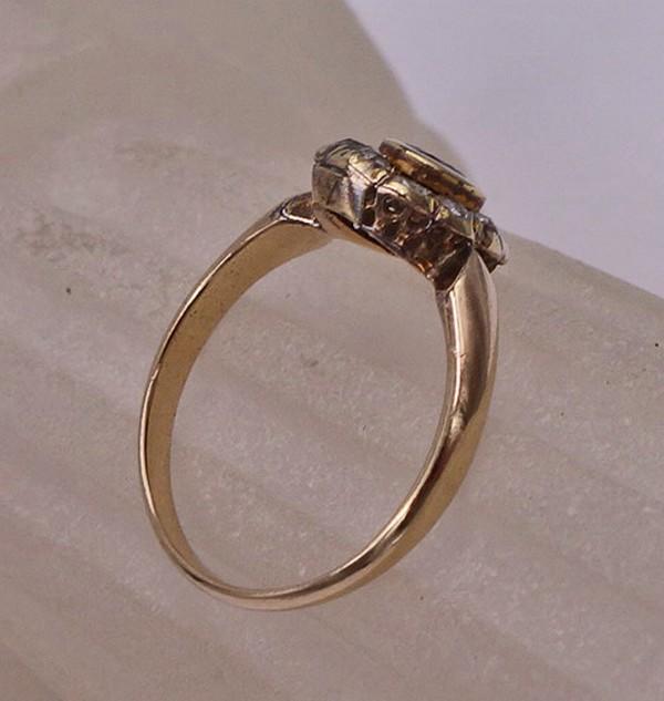 * Ruby ring ring with ruby brilliant diamond 0.40… - image 9