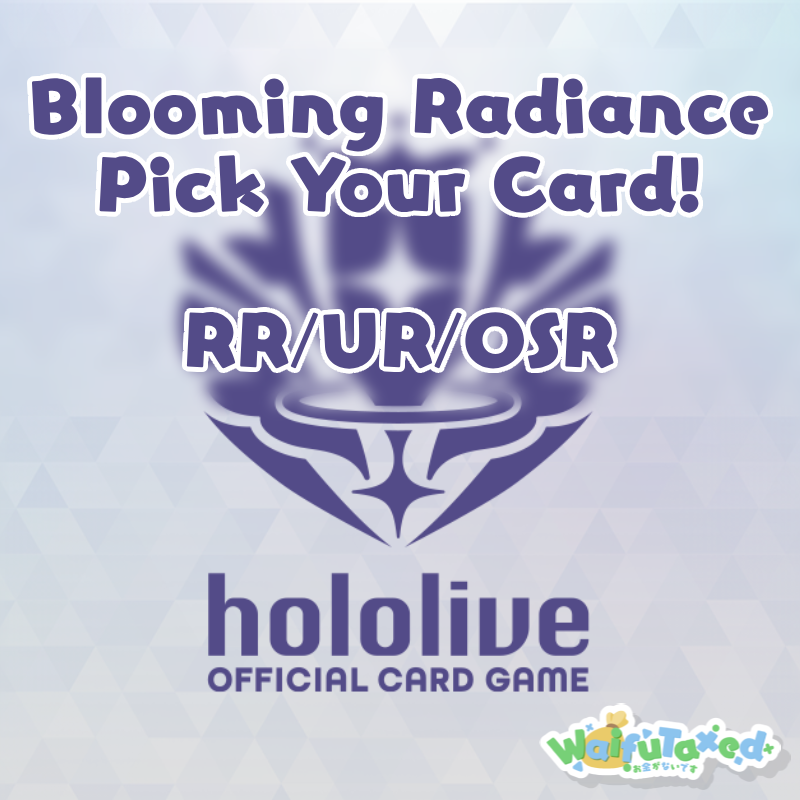 Hololive Official Card Game JP Blooming Radiance RR UR OSR (Pick