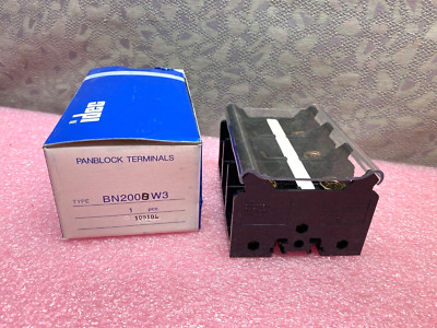IDEC BN200BW3 3POLE POWER DISTRIBUTION BLOCK 600V 200A