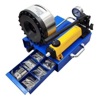 1'' Manual Hydraulic Pipe Shrinking Machine Rubber Hose Pressing Machine