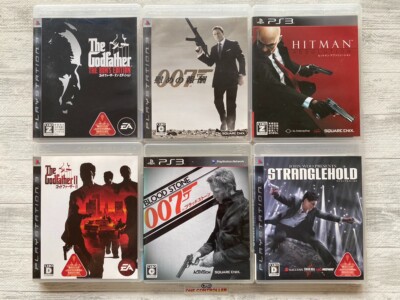 SONY PS3 The Godfather & 2 & 007 & Hitman & Stranglehold from Japan