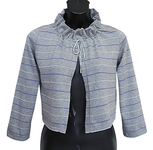 Rivamonti by Brunello Cucinelli Womens Cotton Stripped Cardigan Size S