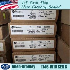 NEW FACTORY SEALED AB 1746-IV16 SER C SLC 500 INPUT MODULE 1746IV16 FREE SHIP