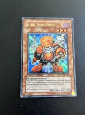 YU GI OH CARTA ROTTAME SYNCHRON ULTRA RARA DPCT-ENY01 ED LIMITATA DECK JUNK