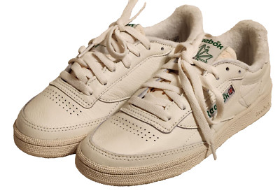 Women's Reebok Club C 85 Model Vintage tennis-inspired Shoes White 3.5