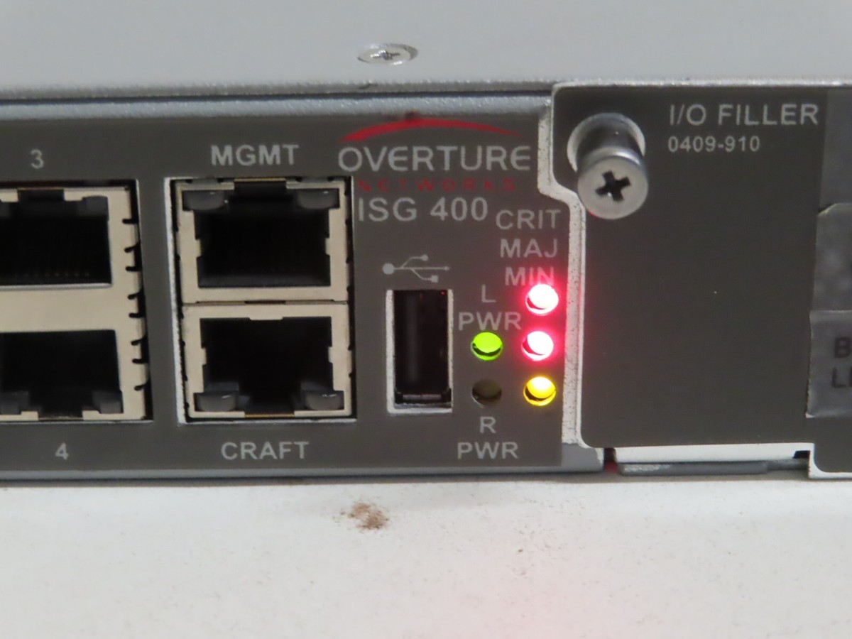 Overture Networks 1400 0460-900 Access Carrier Ethernet Edge