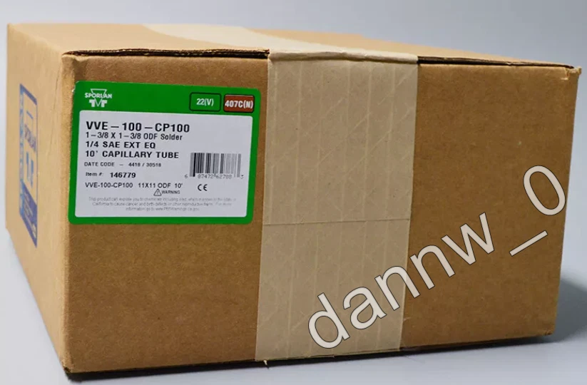 1PC New in box SPORLAN VVE-100-CP100 Thermal expansion valve - Image 4 of 4