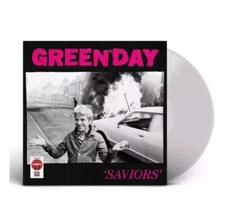 Green Day 'SAVIORS' 2024 TARGET EXCLUSIVE CLEAR VINYL RECORD NEW SEALED 