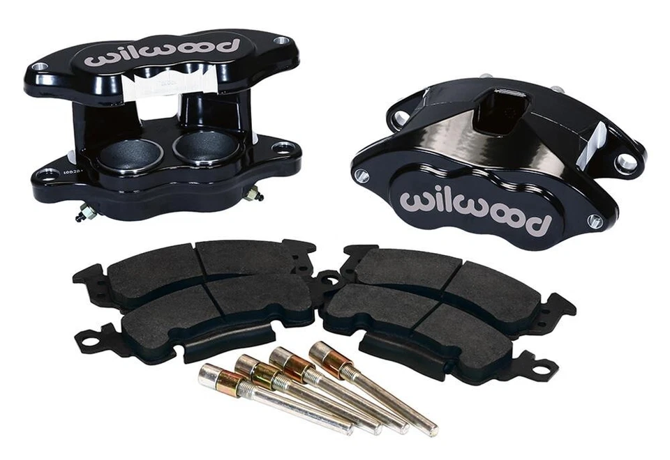 Kit de pinza de doble pistón delantera Wilwood 140-11290-BK D52 para vehículos y camionetas GM Foto 2 de 4