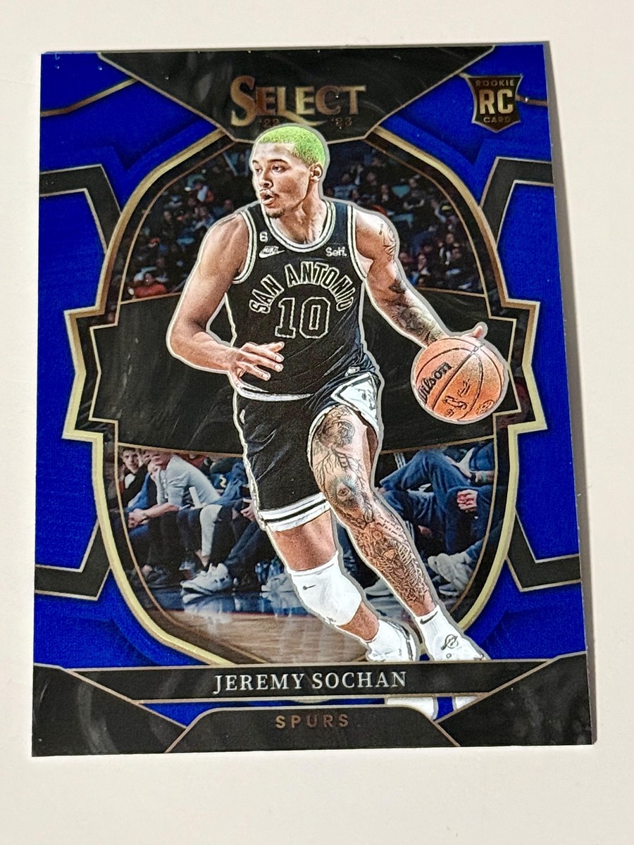 2022-23 Panini Select Blue (Retail Base) #86 Jeremy Sochan