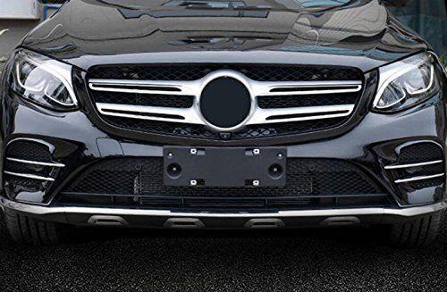 Chrom Für Benz GLC Klasse X253 X205 C253 15-19 Lufteinlass Gitter Streifen Trim - Bild 6 von 8