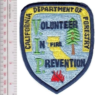 Hot Shot Wildland Fire Crew VIP California Department of Forestry NO TARIFF