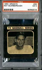 1950 Drake’s #29 Ray Scarborough - PSA 5