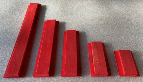 T-HARD-FLEX-2 3/4 WIDE, LAMINATED 7 PLY Pine, Longboard Hand Sanding Block PSA - Picture 14 of 92