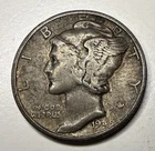 1945 10C Mercury Dime I72