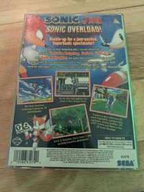 SEGA Sonic Jam Sega Saturn Manual Case Disc Compilation Platformer 1997 NTSC-U/C
