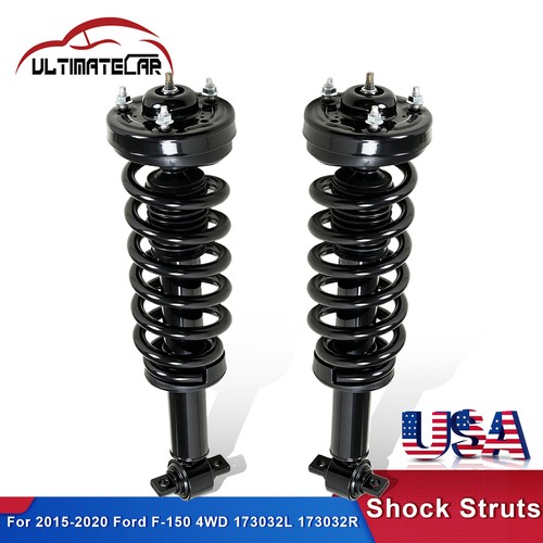 Set 2 Front Complete Shocks Struts Assembly For For 2015-2020 Ford F-150 4WD
