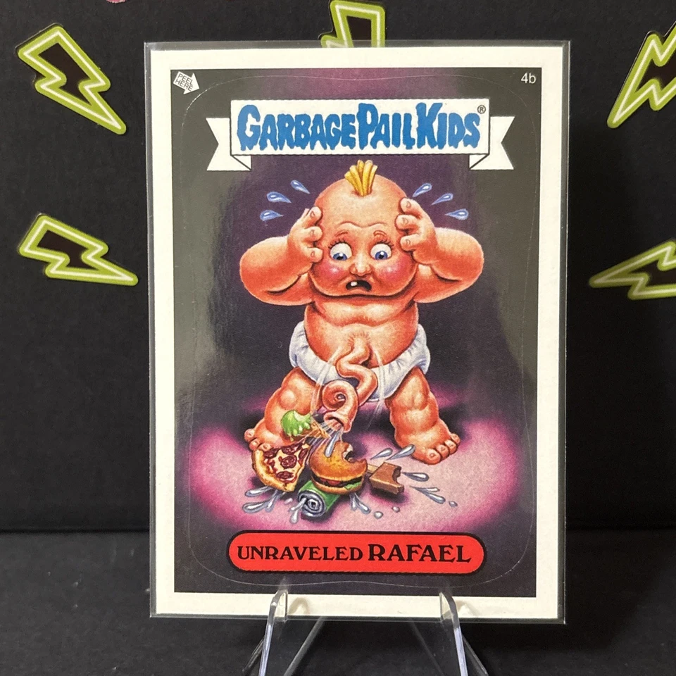 Garbage Pail Kids UNRAVELED RAFAEL 4b ALL NEW SERIES 2 GPK 2004 - Image 2 of 3