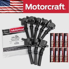 8set Genuine New Ignition Coil Dg508 Spark Plug Sp479 For Ford F150 4.6l 5.4l 2
