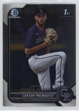 2022 Bowman Draft Chrome Carson Palmquist #BDC-31 0b3