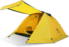 Waterproof 4-Person 4-Season Tent - Easy Setup Family Camping & Hiking