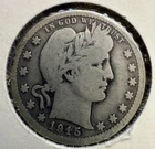 1915-P Barber Quarter
