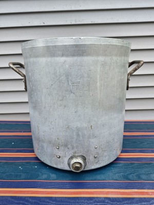 Vintage Wear-Ever 40 Qt Stock Pot No. 4254 Aluminum, thick metal