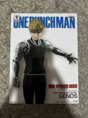 One Punch Man Genos DXF Premium Figure Used in Recycle Packaging | eBay