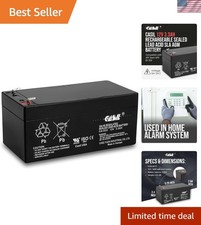 Rechargeable 12V 3.3Ah Battery for APC Back UPS ES 350 - High Performance