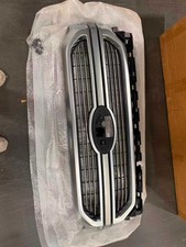 For Ford F-150 F150 21-23 Limited Front Bumper Grille Satin Finshiconic Silver