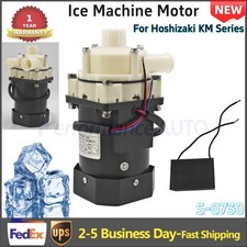 120V S-0730 Water Pump for Hoshizaki KM Series Ice Machine KM-1200SAE Capacitor