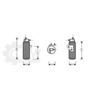 Trockner Klimaanlage FüR Land Rover Range 2.5 TD Bj.94-02